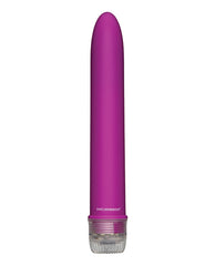 Velvet Touch 7-Inch Vibrator – Magenta Waterproof Multi-Speed Vibe