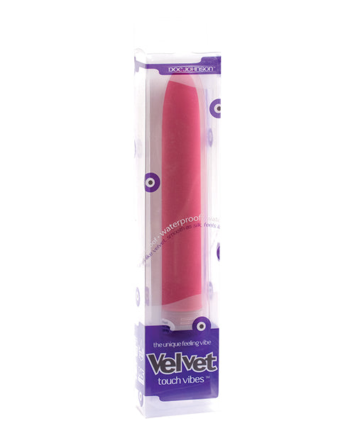 Velvet Touch Vibrator Dusty Rose Powerful Multi-Speed Waterproof Design for Personal Pleasure