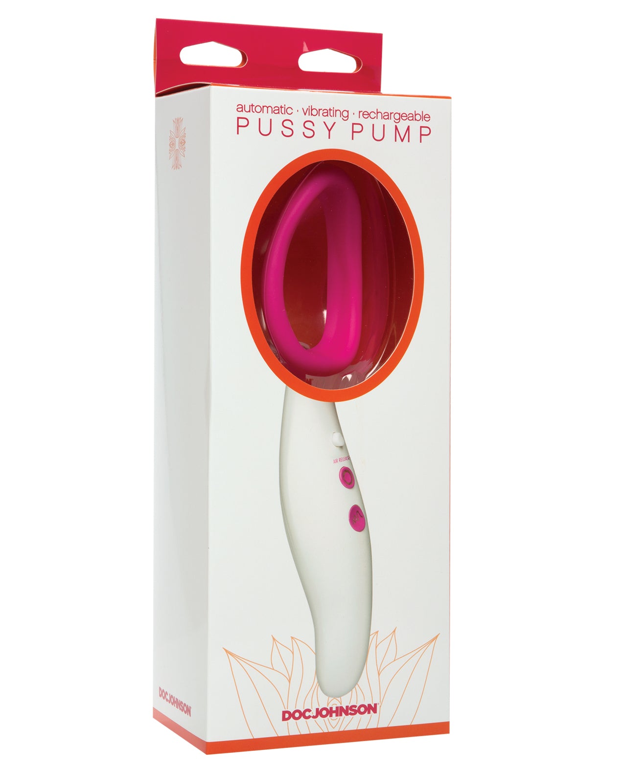Doc Johnson Stimulator Automatic Pussy Pump Rechargeable with Vibrating Modes for Enhanced Sensitivity and Pleasure