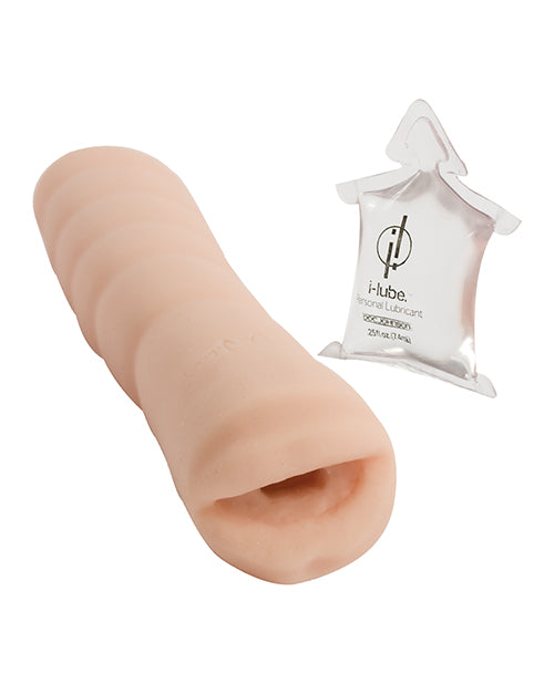 Ultraskyn Quickie-To-Go Mouth Masturbator with Realistic Feel
