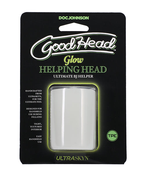 GoodHead Mini Stroker Glow-in-the-Dark ULTRASKYN Massage Beads for Lifelike Handheld Sensation