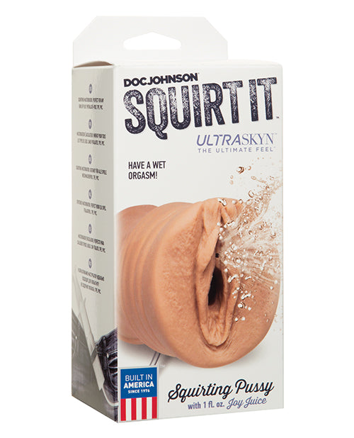 Squirt It Dolls & Masturbators Caramel Squirting Pussy with ULTRASKYN texture and squirting feature for realistic solo play