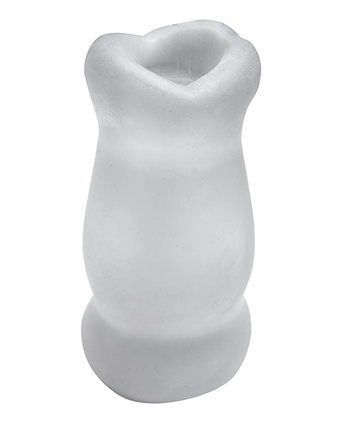 Clear Ultraskyn Super Sucker Realistic Mouth Masturbator