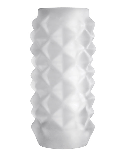 OptiMALE Reversible ULTRASKYN Stroker Studs Clear Masturbator