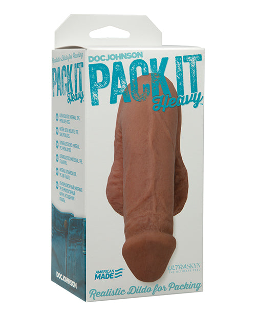 Pack It transgender packing prosthetic realistic brown veined detail for daily wear and comfort