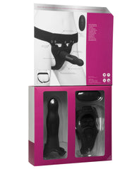 Body Extensions Be Aroused Vibrating Strap-On Set with Remote Control