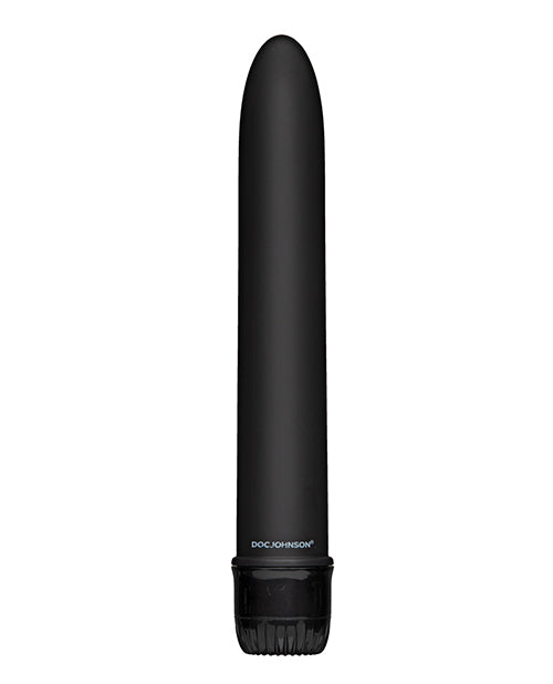 Black Magic 7-Inch Waterproof Vibrator with Multi-Speed Control