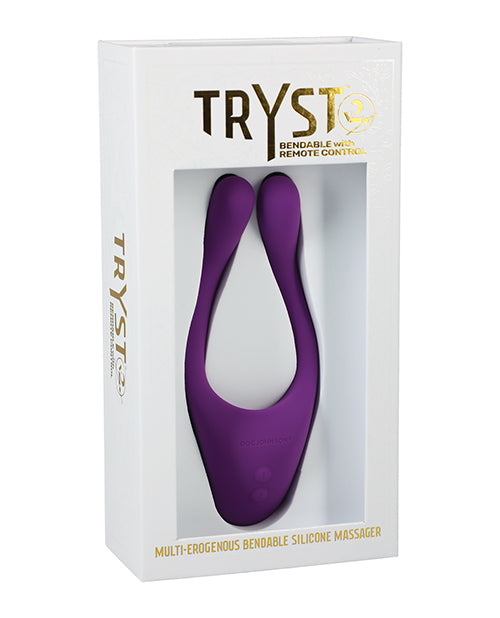 Tryst Stimulator Bendable Multi Zone Massager with Remote and Triple Motor Design for Versatile Stimulation