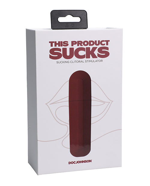 This Product Sucks Stimulator Red Lipstick Shape 10 Functions Waterproof Design for Discreet Intimate Pleasure