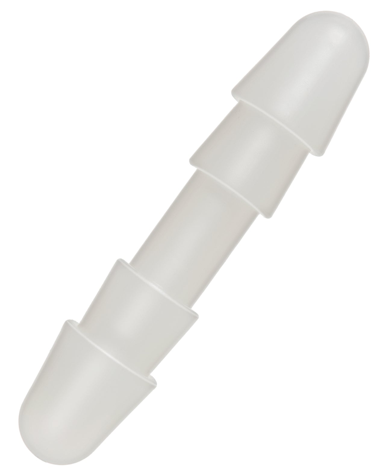 Vac-U-Lock Double Up Plug - White Versatile Double-Ended Strap On Plug