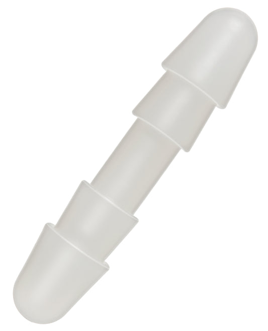 Vac-U-Lock Double Up Plug - White Versatile Double-Ended Strap On Plug