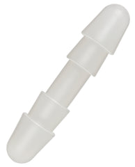Vac-U-Lock Double Up Plug - White Versatile Double-Ended Strap On Plug