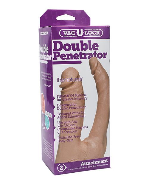 Vac-U-lock Strap-On Double Penetrator FIRMSKYN Dual Attachments for Enhanced Double Penetration