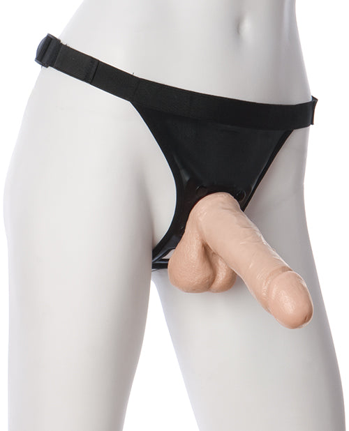 Vac-U-Lock 6-Inch Realistic Strap-On Attachment with Hand-Painted Detail
