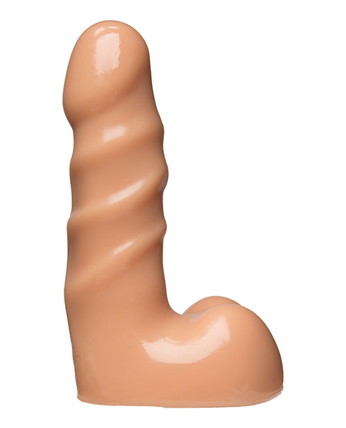 Vac-U-Lock 5.5 Inch Realistic Strap On Dildo with Ribbed Texture