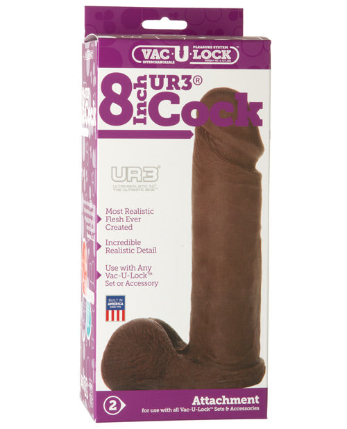 Vac-U-Lock Strap-On Attachment Black ULTRASKYN Dual-Density Realistic Detailing for Lifelike Experience