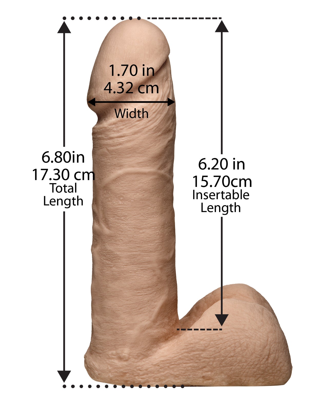 Ultra Harness 2 Strap-On with 7-Inch ULTRASKYN Realistic Cock