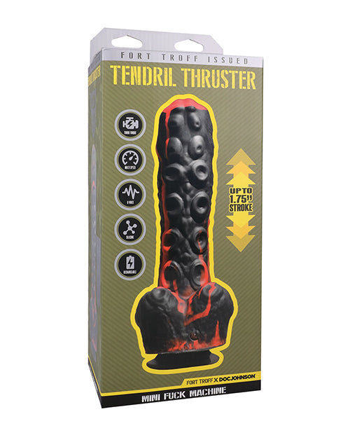Fort Troff Sex Machine Mini Tendril Thruster with Remote Control and Silicone Design for Deep Stimulation