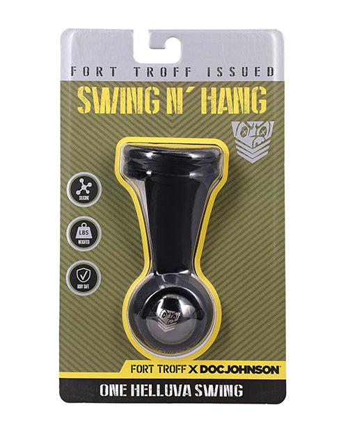 Fort Troff Penis Enhancement Silicone Ball Stretcher with Steel Ball for Enhanced Stretch and Comfort