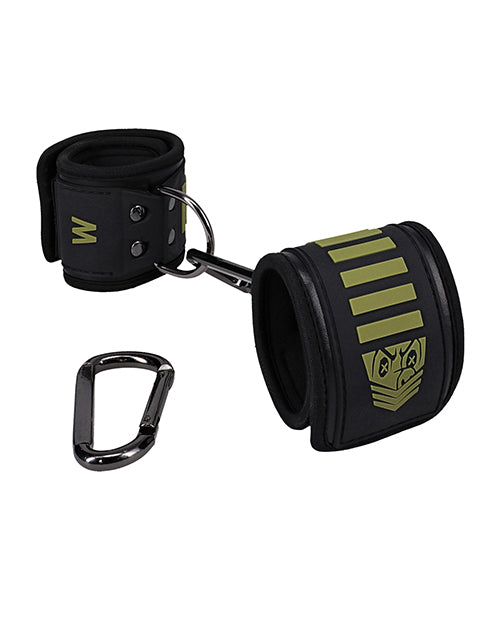 Fort Troff Tactical Wrist Cuffs with Neoprene Lining & Velcro Closure