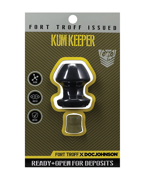 Fort Troff Anal Plug Flexible Silicone Removable Stopper for Secure Retention and Versatile Use