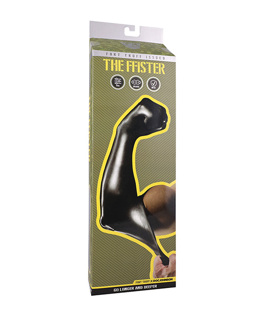 Fort Troff Penis Enhancement Sleeve with Fingerless and Cushioned Knuckle Design for Safe Deep Penetration