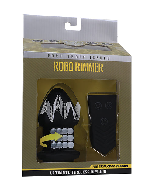 Fort Troff Anal Plug Dual Motor Vibrating Remote Control for Enhanced Anal Stimulation