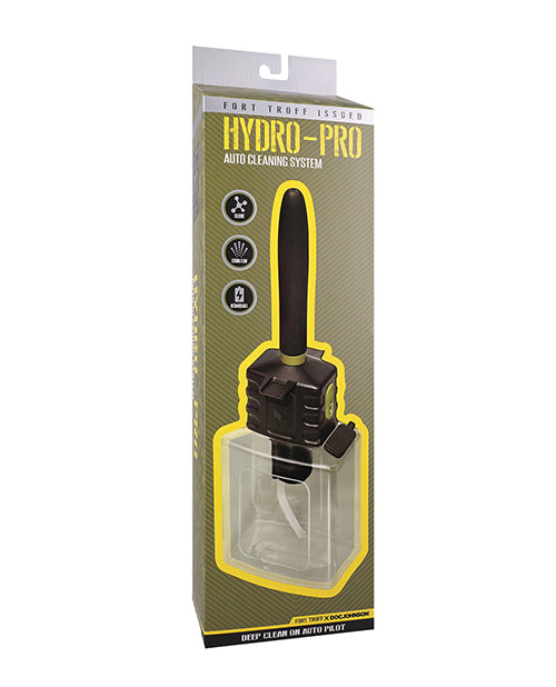 Fort Troff Anal Cleaning System with Silicone Nozzle and Oversized Tank for Deep Hygiene