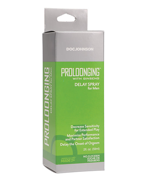 Prolonging Sexual Enhancer Spray with Lidocaine and Ginseng 2 oz for Delaying Ejaculation