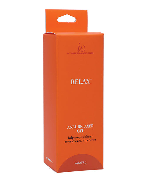 Relax Anal Relaxer Gel Water-Based Paraben-Free Formula Warming Sensation for Comfortable Anal Play