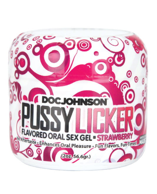 Strawberry Flavored Sensual Gel Sexual Enhancer – 2 oz by Doc Johnson