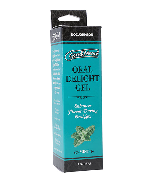 GoodHead Sexual Enhancer Oral Gel Mint Flavored Edible Formula for Enhanced Oral Pleasure