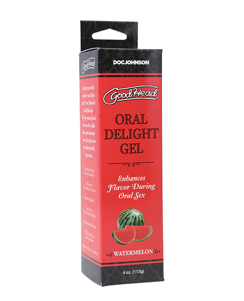 GoodHead Sexual Enhancer Gel Watermelon Flavor Edible Formula for Oral Pleasure
