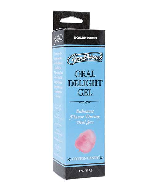 GoodHead Sexual Enhancer Cotton Candy Flavored Oral Gel Vegan-Friendly for Oral Pleasure