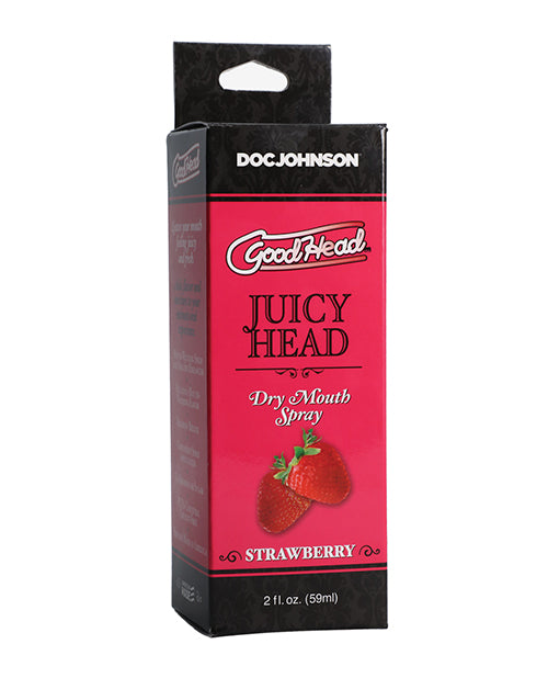 GoodHead Sexual Enhancer Spray Strawberry Flavor Vegan Formula for Oral Comfort and Fresh Breath