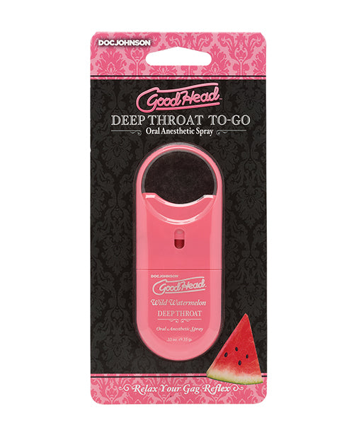 GoodHead Deep Throat Spray To-Go - Wild Watermelon Oral Sensation Aid