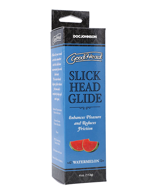GoodHead Water-Based Lubricant Watermelon Flavor Vegan Formula for Smooth Intimate Play