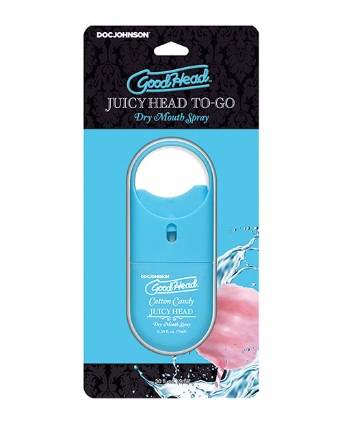 GoodHead Sexual Enhancer Dry Mouth Spray Cotton Candy Flavor and Vegan Formula for Oral Comfort