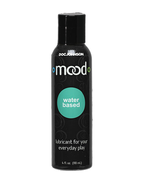 Mood Lubricants Water-Based Pump Bottle Universal Compatibility Non-Staining Formula for Intimate Comfort