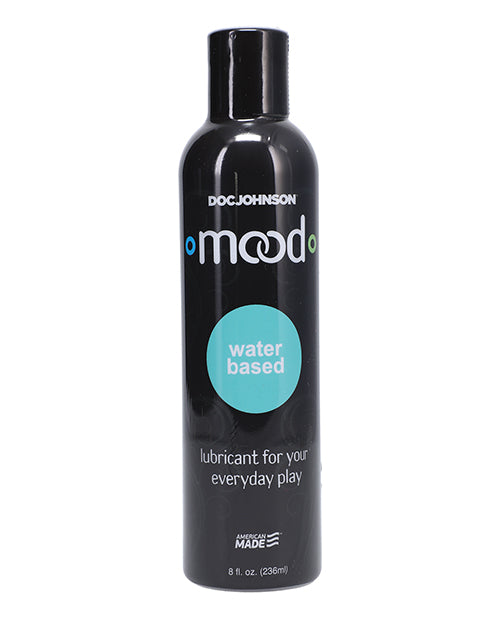 Mood Lubricant Water-Based Multipurpose Formula 8 oz Bottle for Toy and Partner Compatibility
