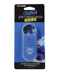 GoodHead Juicy Head Dry Mouth Spray To-Go - .30 oz Sour Blue Raspberry