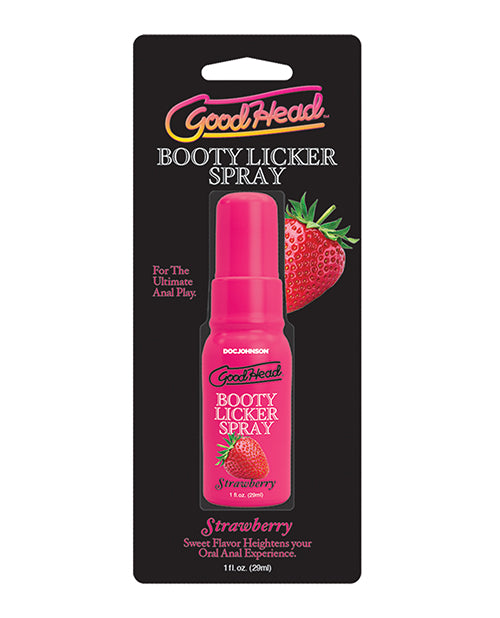 GoodHead Sexual Enhancer Spray Strawberry Flavor Vegan Safe for Intimate Pleasure
