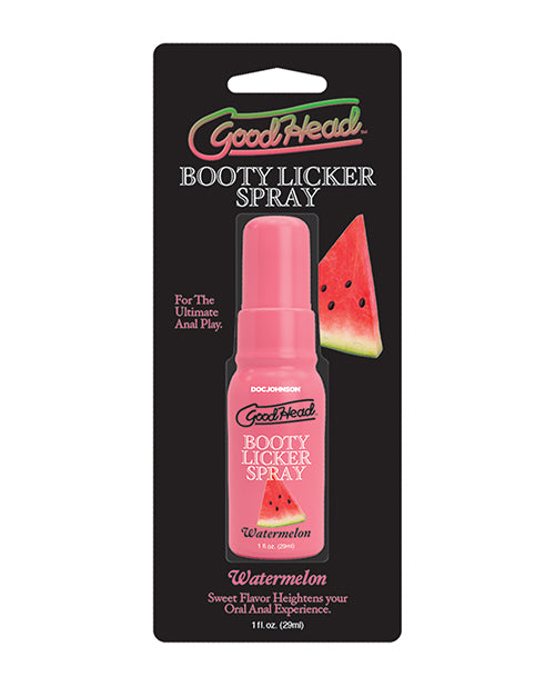 GoodHead Sexual Enhancer Booty Licker Spray Watermelon Flavor Sugar-Free for Flavored Intimate Play