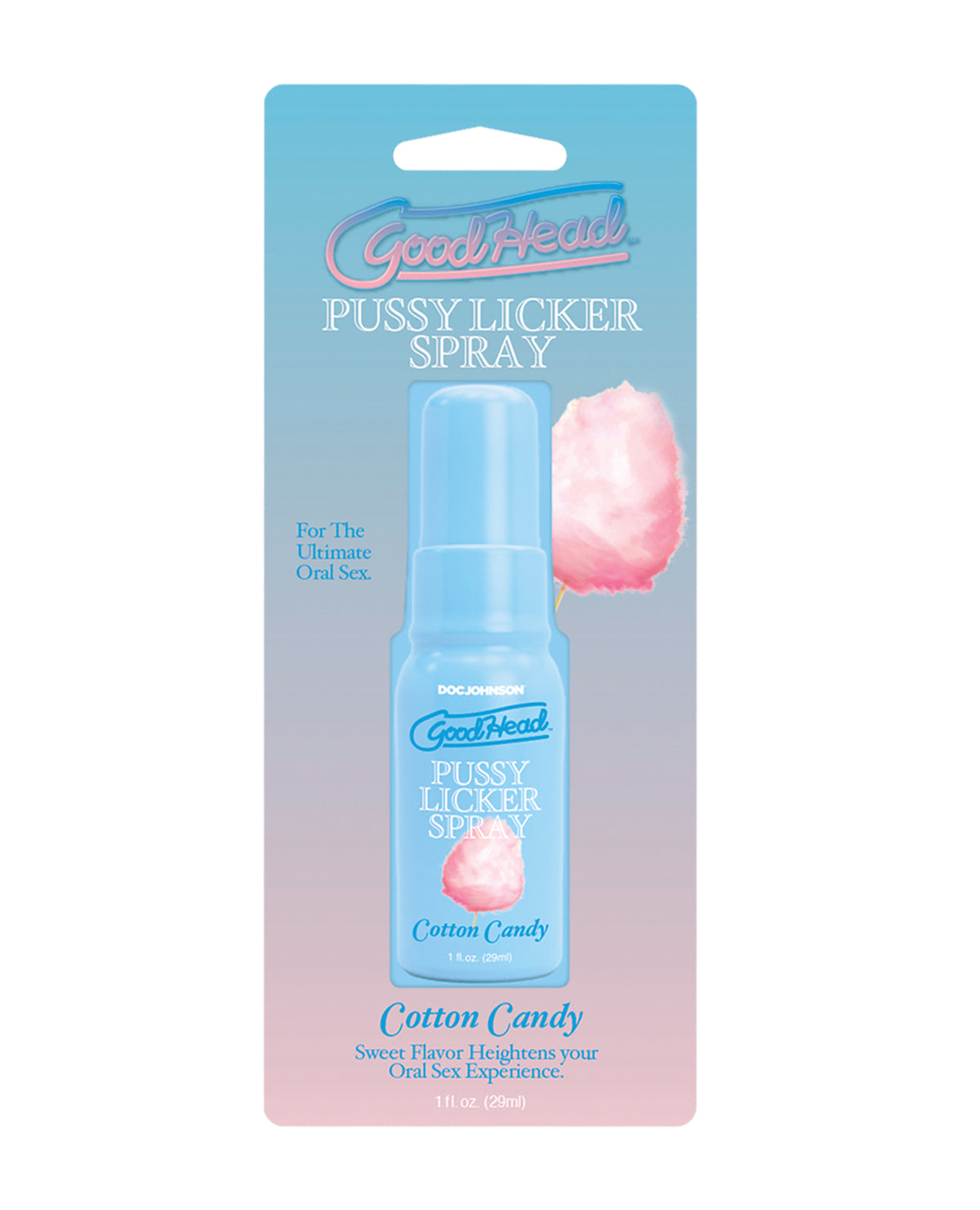 GoodHead Pussy Licker Spray - 1 oz Cotton Candy