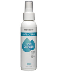 Doc Johnson Antibacterial Toy Cleaner 4 oz spray alcohol-free formula for effective pleasure product sanitizing
