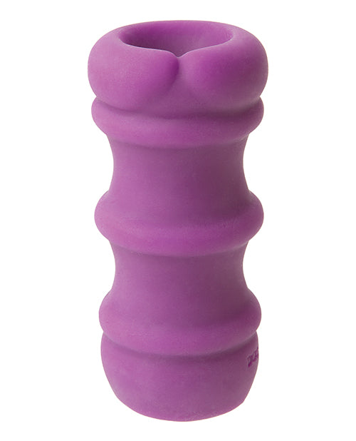 Mood Ultraskyn Thick Ribbed Male Masturbator Stroker – Purple