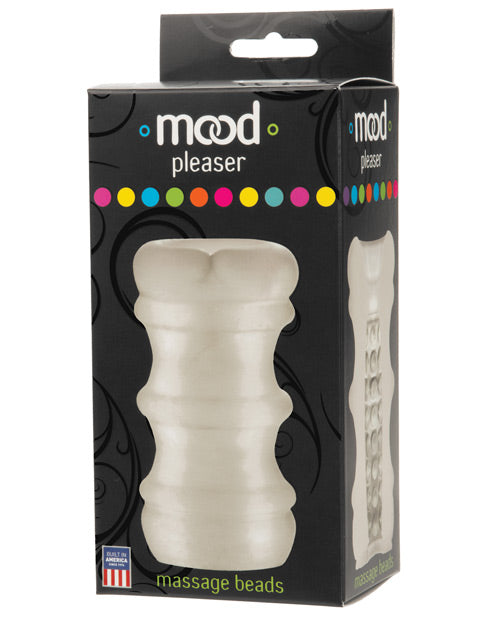 Mood Dolls & Masturbators Frost Ultraskyn Stroker with Massage Beads and Ergonomic Grip for Enhanced Sensation