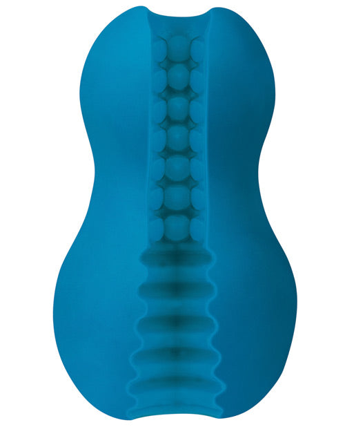 Mood Ultraskyn Exciter Stroker Blue Dual-Texture Male Masturbator