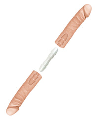 16-Inch Double-Ended ULTRASKYN Dildo with Vac-U-Lock Plug