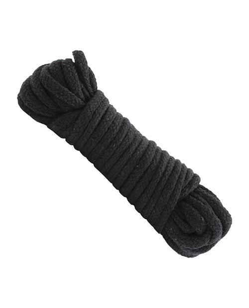 Japanese Style Black Cotton Bondage Rope with 32ft Length